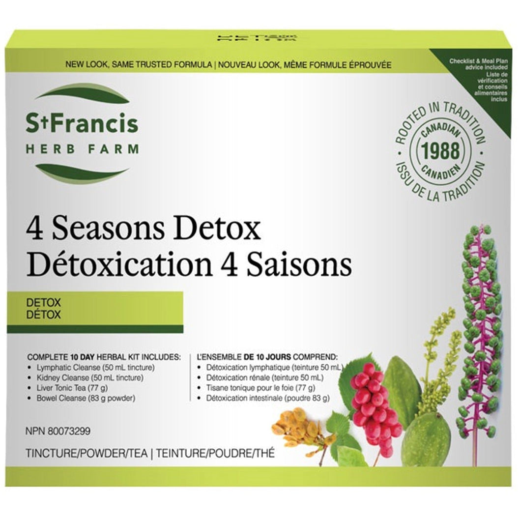 ST FRANCIS HERB FARM 4 Seasons Detox Kit (1 kit)