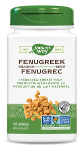 NATURE'S WAY Fenugreek Seed (100 caps)