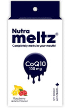 Load image into Gallery viewer, NUTRAMELTZ CoQ10 (100 mg - 60 Melts)
